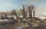 Alexei Savrasov Spring Day, oil painting artist